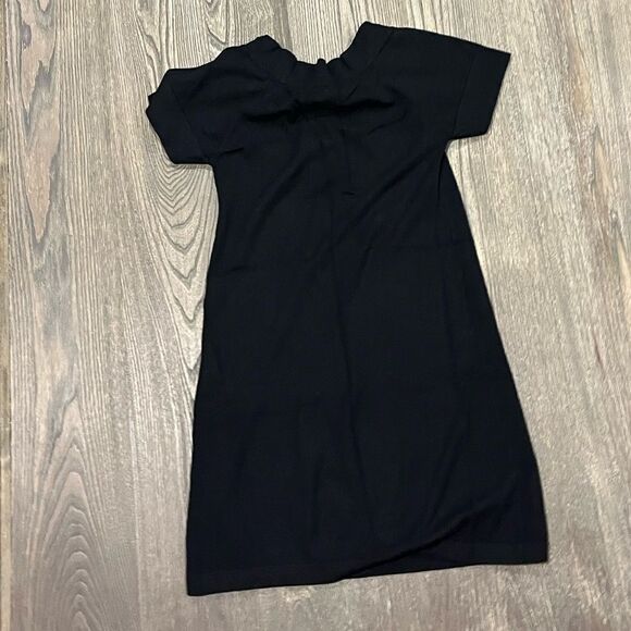 B. Darlin Womens Short Sleeve T-Shirt Mini Dress Round Neck Black Size Medium - Picture 5 of 7